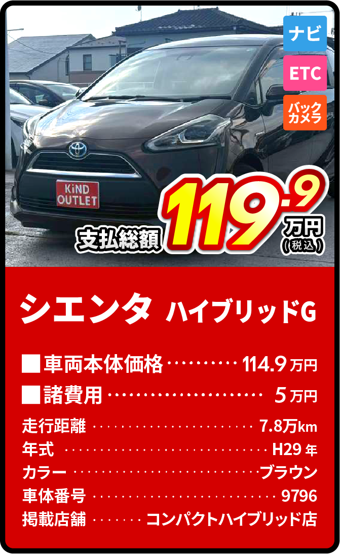N-BOX支払総額39.9万円