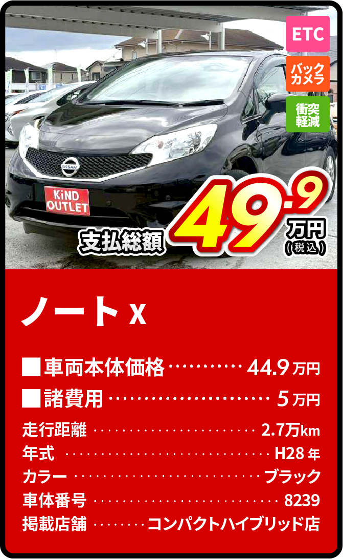 デイズ支払総額29.9万円