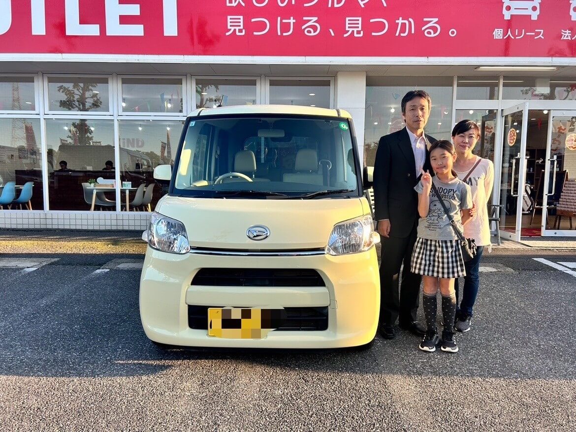 お納車おめでとうございます♪